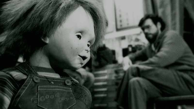 I didn't, in my script, reveal the doll fully alive