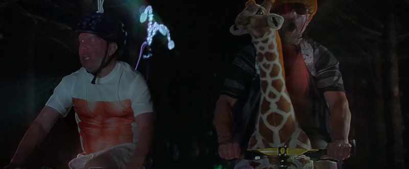 I didn't know he was that fat. [grunting]