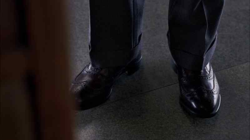 I do notice you're wearing new wing tips