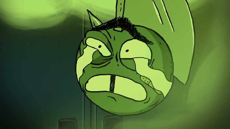 I don't even [gags] have a nose [gags]