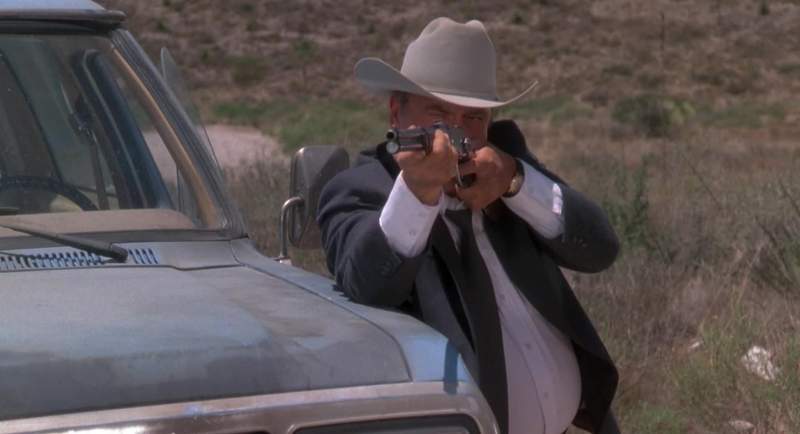 I don't give up my gun without somebody gettin' hurt