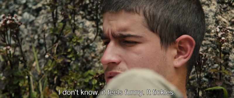 I don't know, it feels funny. It tickles