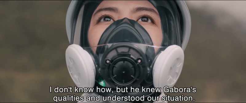 I don't know how, but he knew Gabora's qualities and understood our situation