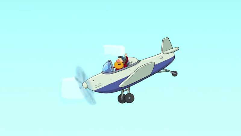 I don't even know how to land, how about that?