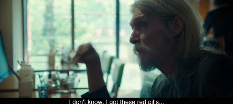 I don't know. I got these red pills