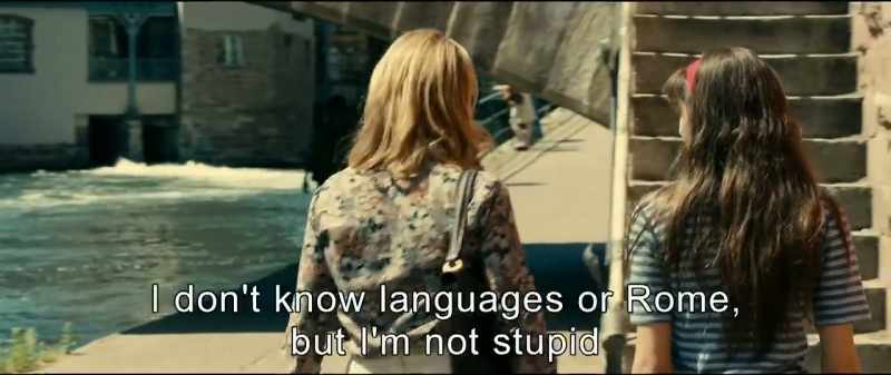 I don't know languages or Rome, but I'm not stupid