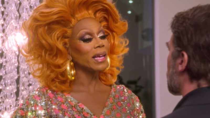 I don't like being in drag unless I'm performing