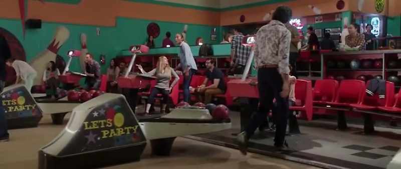 I don't like the bowling balls here. Too slippery