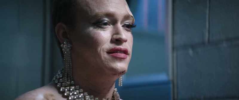 I don't remember exactly what she said, just her face was red and wet