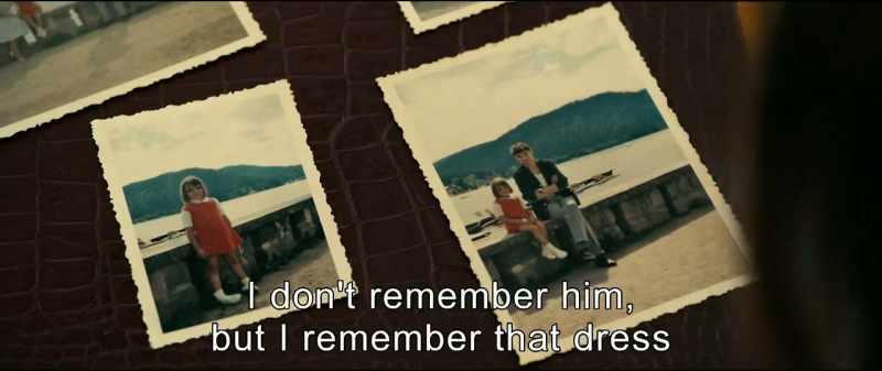 I don't remember him, but I remember that dress
