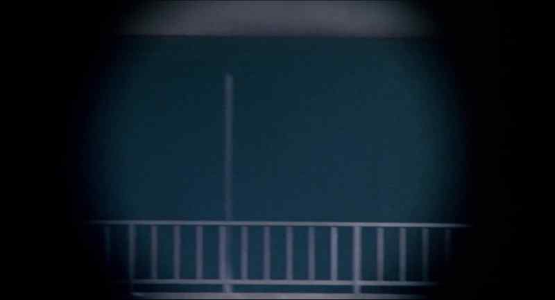 I don't see anything. The place is dark