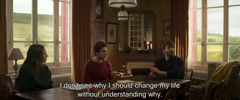 I don't see why I should change my life without understanding why