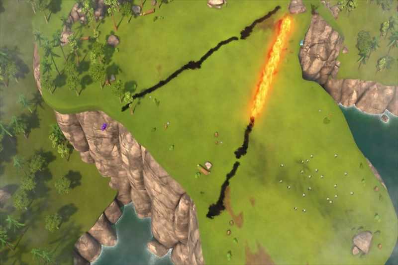 I don't think so. This line is too straight