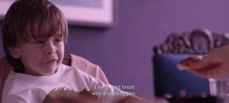 I don't want bread with strawberry jelly