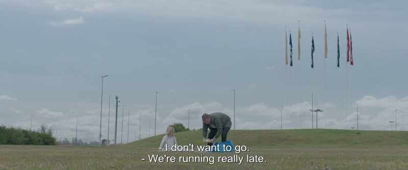 I don't want to go. - We're running really late