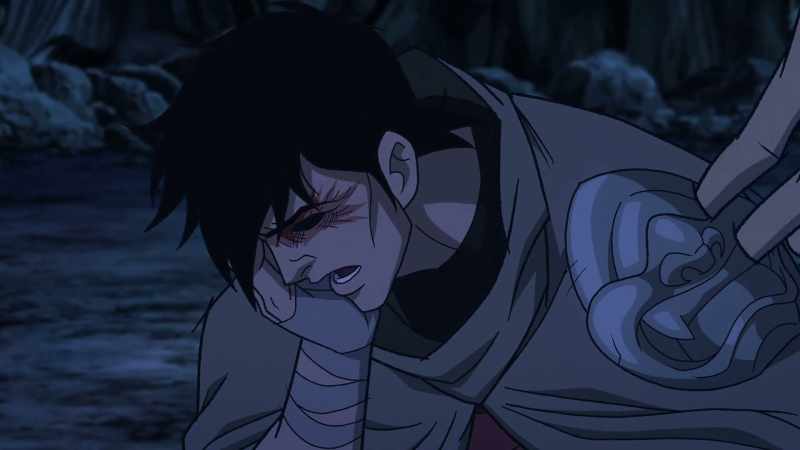 I don't want to live like th... [chokes]