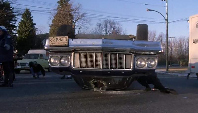 I was driving by and I recognized the car