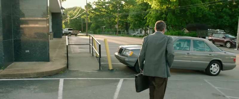 I drove down a street one night