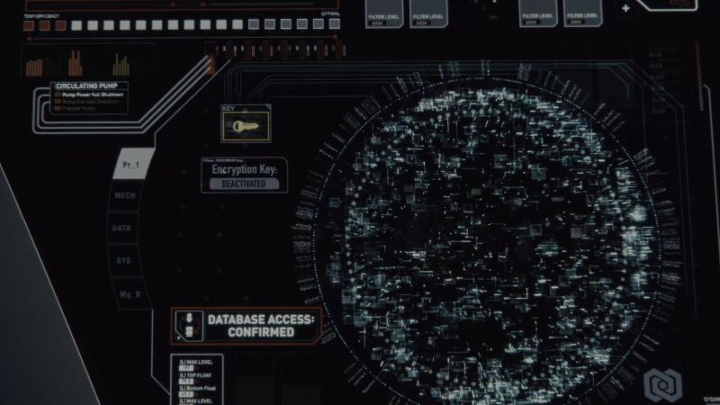 Encryption key deactivated