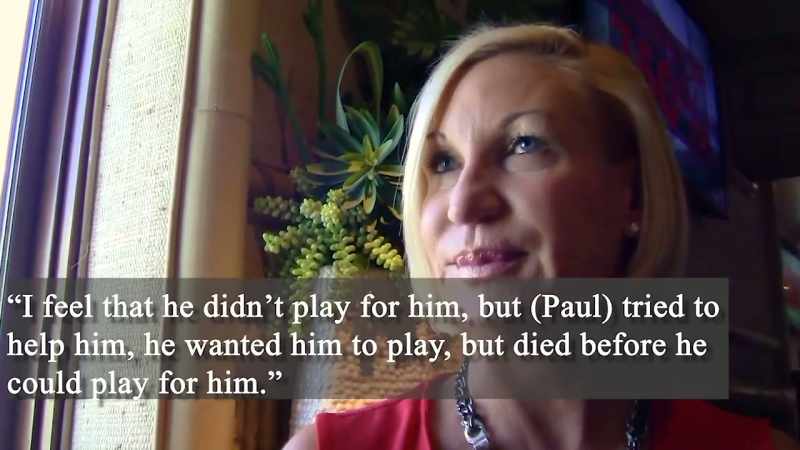 I feel that he didn't play for him, but he tried to help him