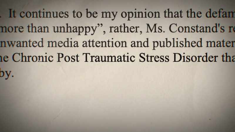 I felt that she had, by this time, chronic PTSD