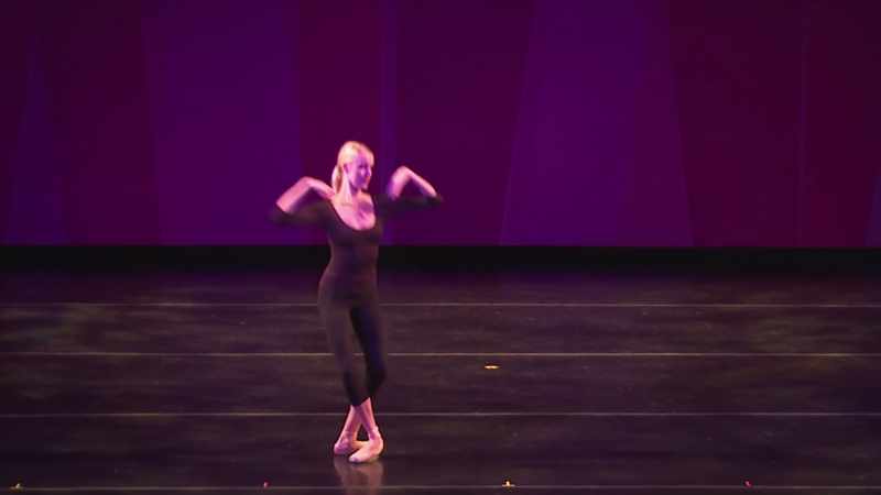 I was filming while Charlotte danced