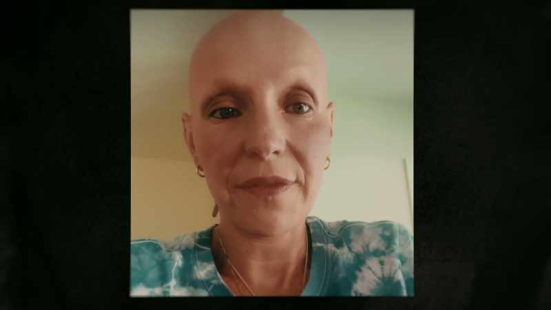I finally took my wig off. It was just a simple action