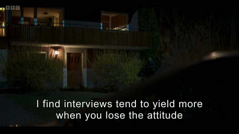 I find interviews tend to yield more when you lose the attitude