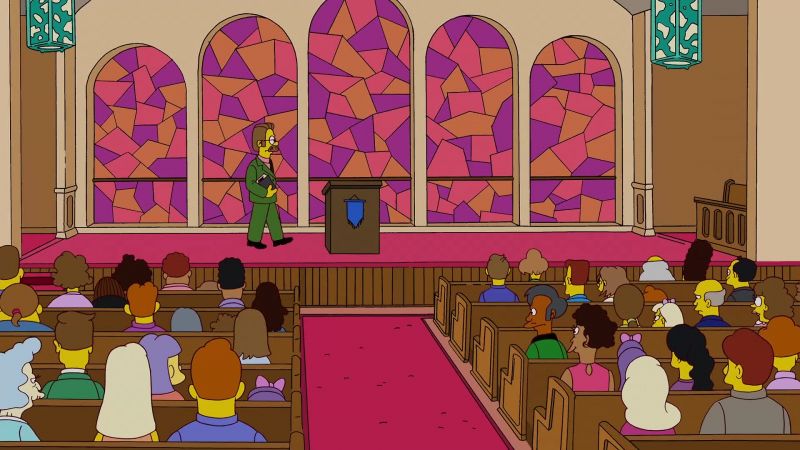 FLANDERS: And so white-bread Ned