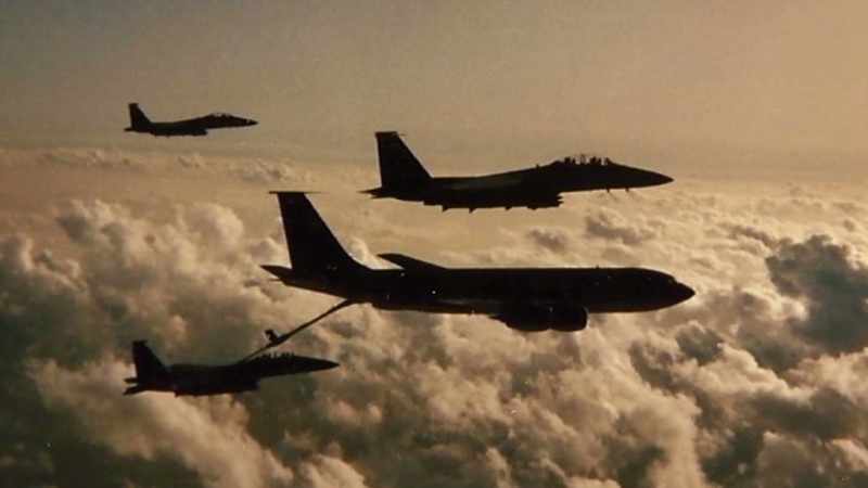 I was flying Southern Watch missions over