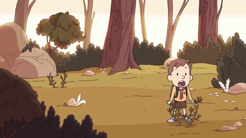 I found crab grass... and crab grass. [gasps]