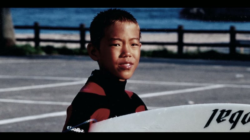 I found him when I came back from surfing