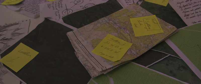 I found out he actually stayed in that cottage for months, walking across the