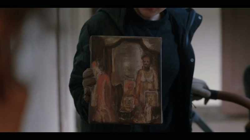 I found this painting at a flea market