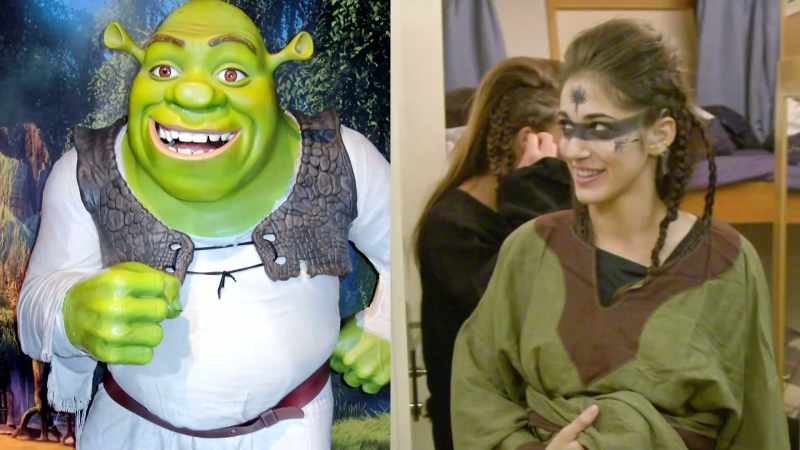 I fully look like Shrek. - [laughs]