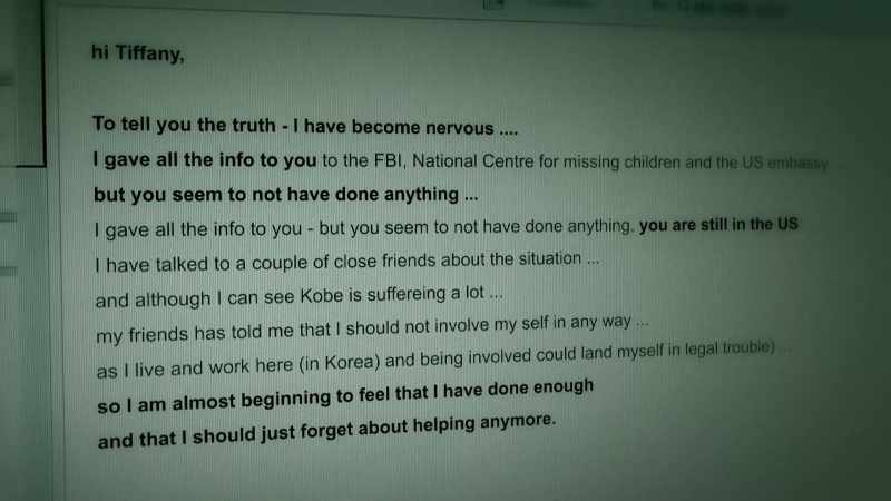 I gave all the info to you