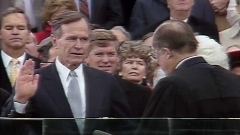I, George Herbert Walker Bush, do solemnly swear