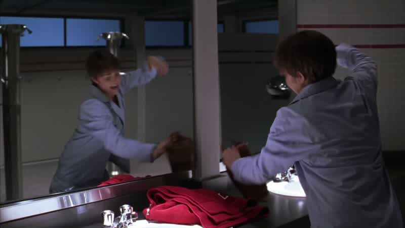 I get to take a shower I get to take a showerMalcolm Festes dorm directorShower shoes are to be worn in the bathroom at all timesexcept when in the actual showerDid you not read your Dorm Life