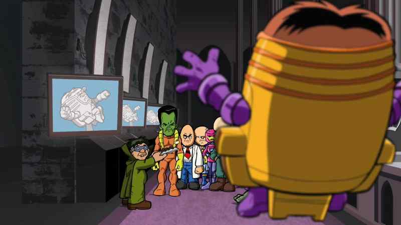 I give you the new MODOK mansion