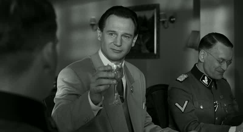 SCHINDLER I go to work the other dayNobody's thereNobody tells me about this I have to find out I have to go inEverybody's goneNo SIGHSNoThey're not gone They're hereThey're mine Every day that goes