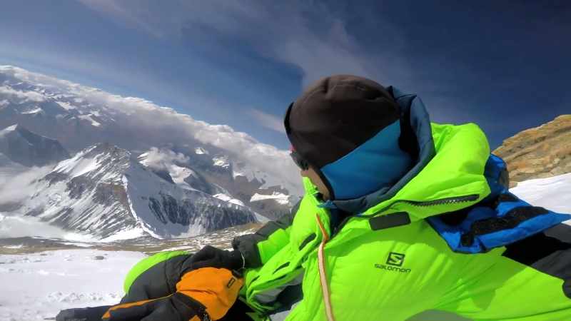 I was going at a super good pace up to 8,000 metres