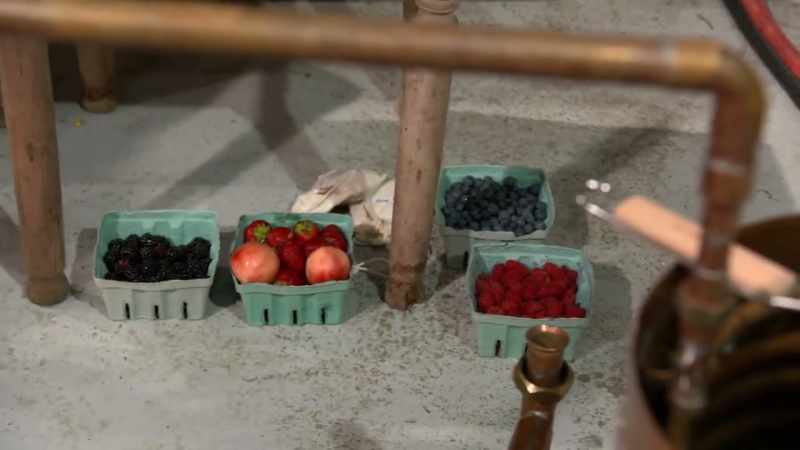 I got blueberries, blackberries and raspberries
