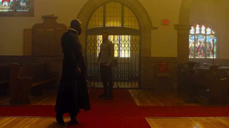 I got here before you, locked up