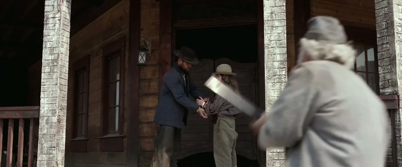 I got him! He got Boots, but I shot him!