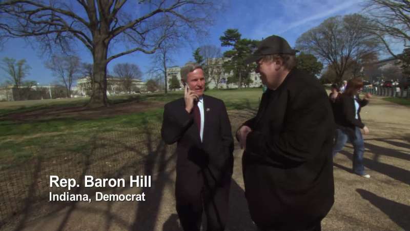 I got Michael Moore here You know who Michael Moore is don't you