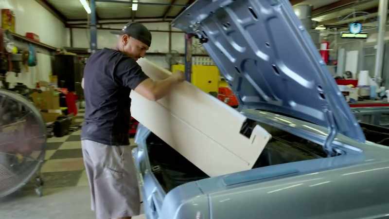I got my panels cut for the trunk