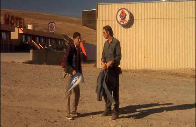 I got your stuff. - Thanks, man