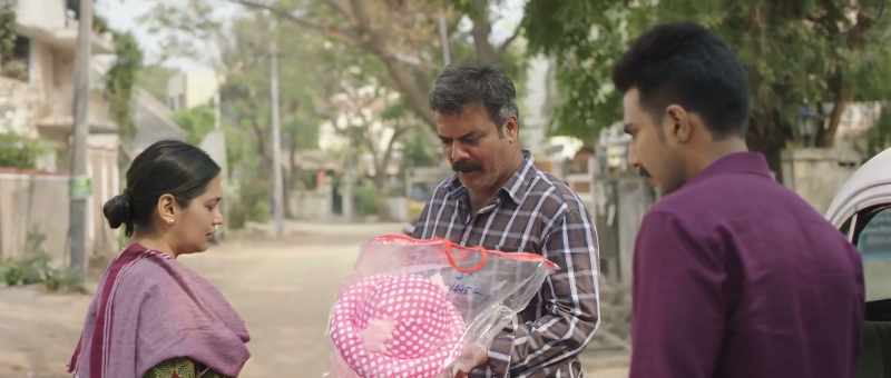 I got this teddy bear for Ammu