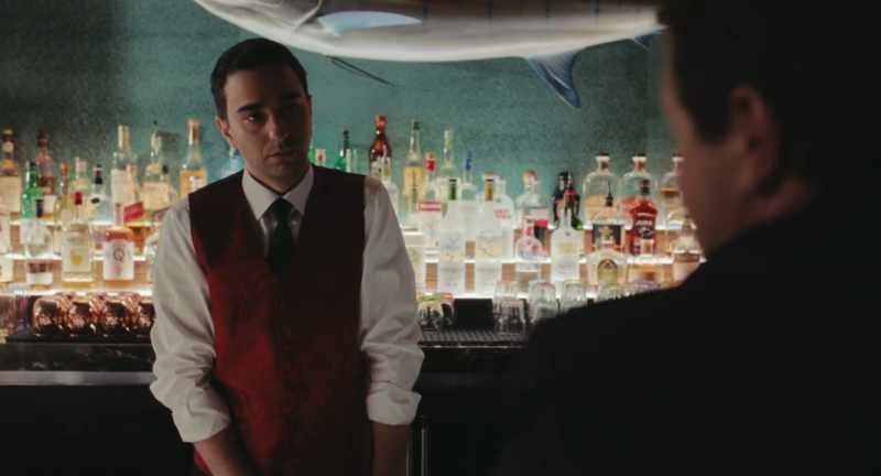 I got two bedrooms, crazy liquor cabinet