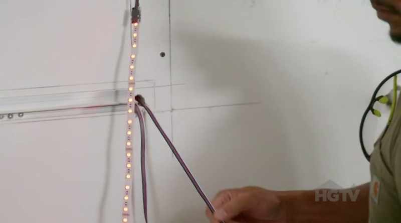 I gotta make sure that my lighting wires are run correctly